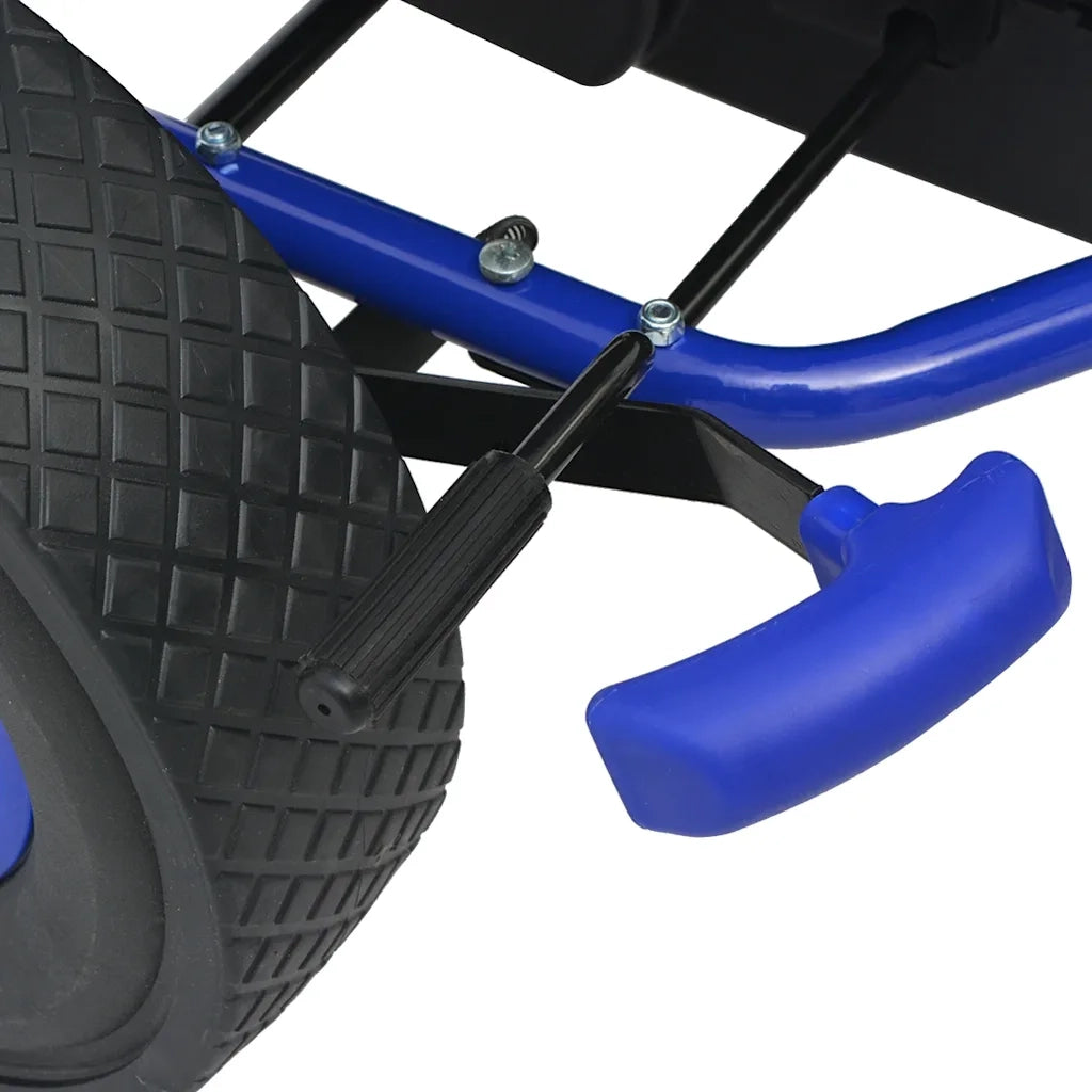 Go Kart a pedali con seduta regolabile Blu CFW1213122