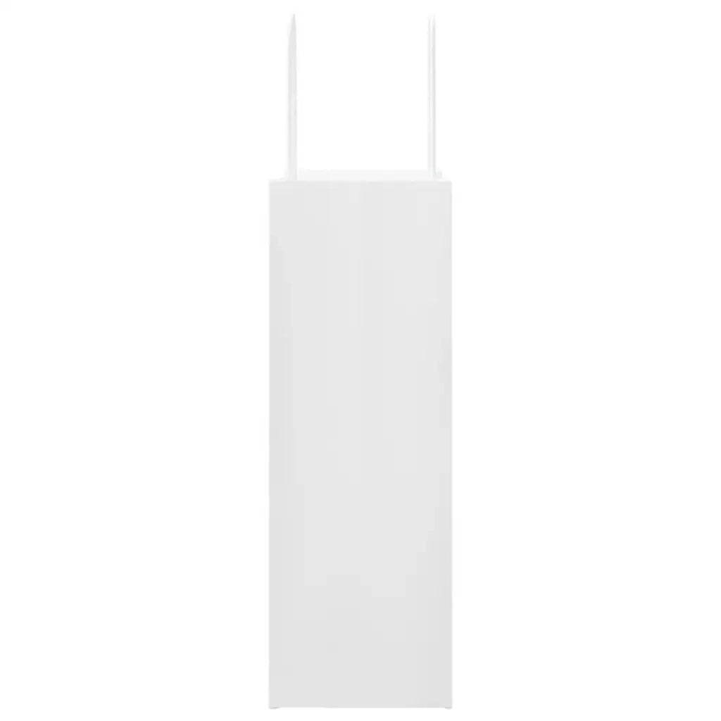 Sacchetti di Carta 250 pz con Manici Bianchi 21x11x31 cm