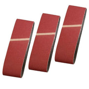 Nastro Abrasivo per Levigatrice 75 x 533 mm Legno Metallo Grana 80 3 Pz Einhell