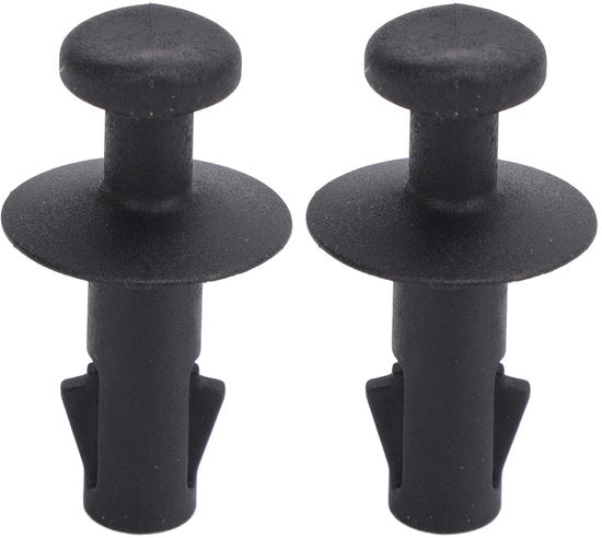 Clip per pannelli da montare - 2 pezzi - attacco sostitutivo - pannelli da imballaggio - alta compatibilità - codice articolo 95129884 - clip per pannelli da imballaggio