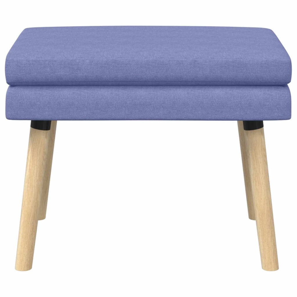 Panchina a doppio strato Blu jeans 60 x 40 x 46 cm Tessuto 42038430