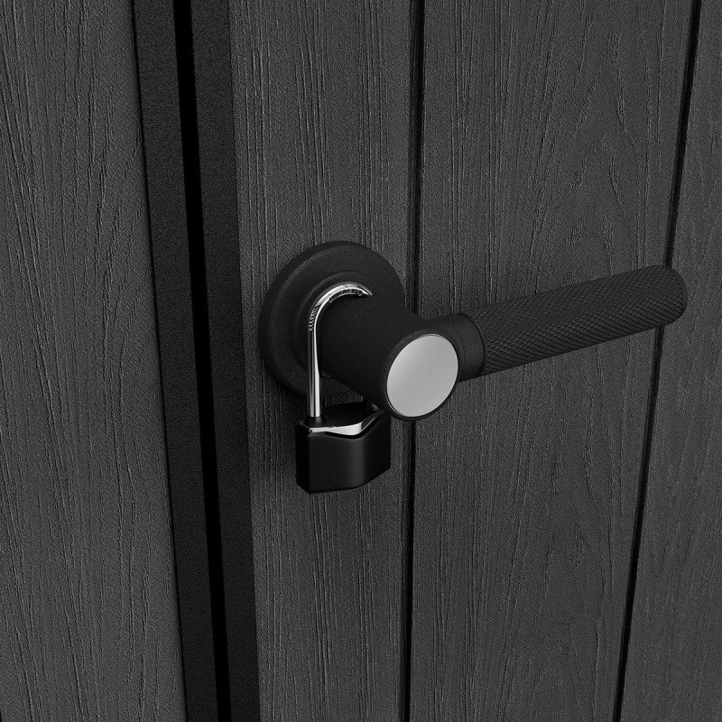 Casetta da giardino NEWTON PLUS 775 - 4,4 mÂ² - Grigio