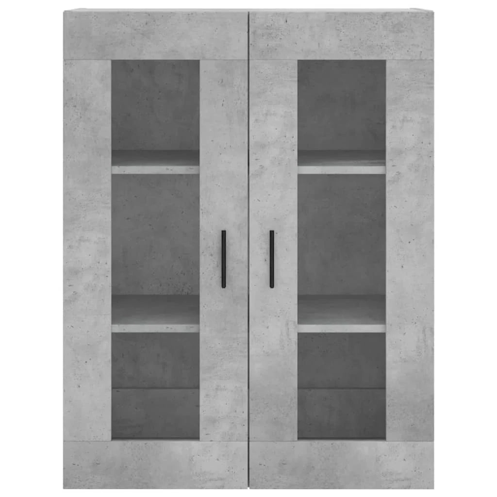 Buffet credenza cassettiera armadio mobile contenitore organizer cucina soggiorno salotto alto 69,5 x 34 x 180 cm legno ingegnerizzato grigio 02_0034640