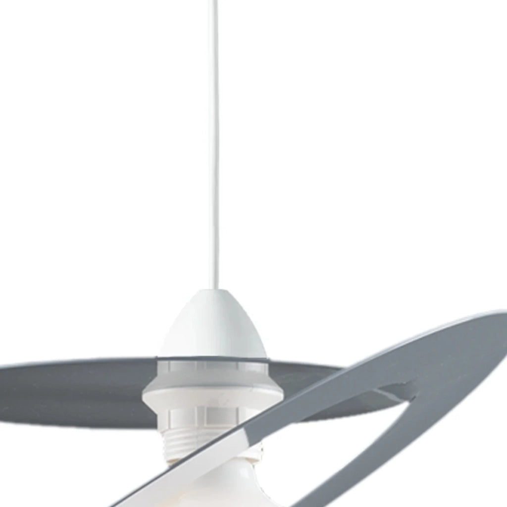 Sospensione Geko 1 Luce Grigio e Bianco LuceArt Classic
