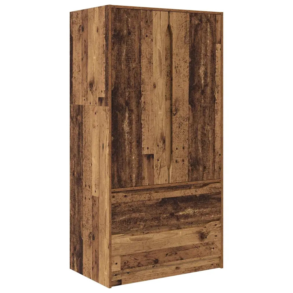 Guardaroba con cassetto Legno vecchio 79,5 x 49 x 156 cm 3406253