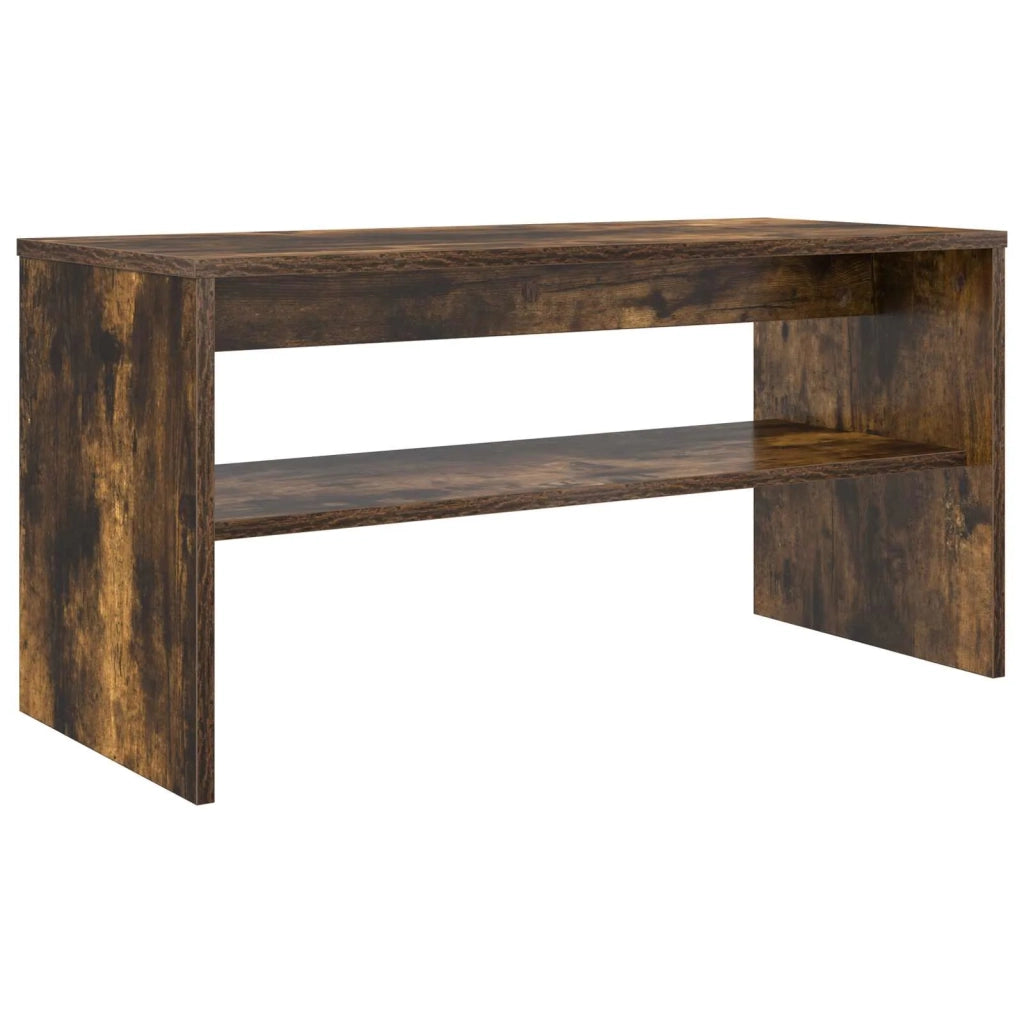 Mobile TV | Armadietto TV | Mobile Porta TV Rovere fum¨¦ 80 x 35 x 40 cm Legno multistrato