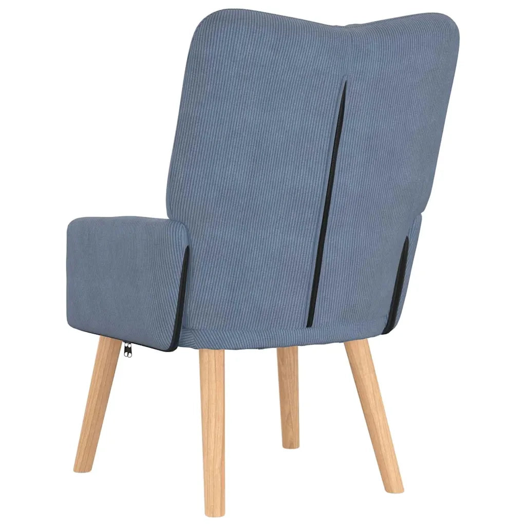 Poltrona-Divano Sedia Blu 63 x 67 x 94 cm Tessuto