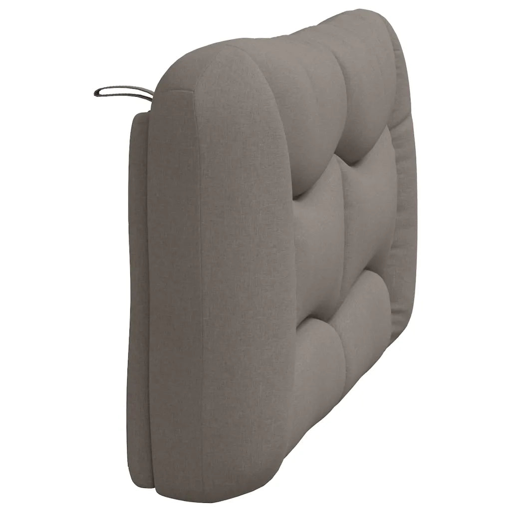 Cuscino Testiera Hvar Tortora 140 cm in Tessuto CFW9509187