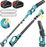 Tagliaerba a Batteria - 8 Pollici - Telescopico - 18V Accu