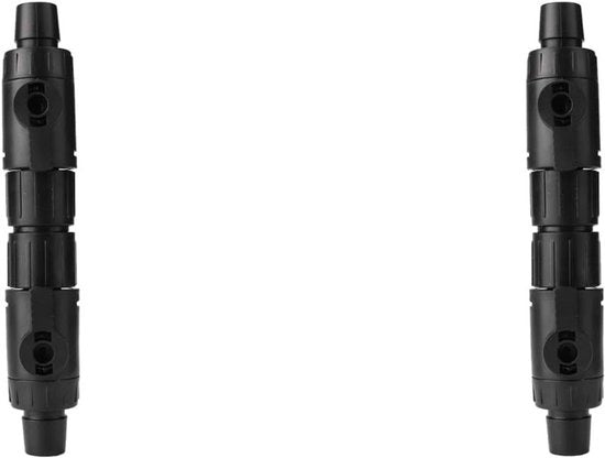 Snelsluiting Premium per Slangventile e Pijpventile - Set da 2 pezzi - Accessori per pompa di aria per acquario.