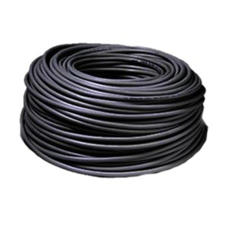 CAVO ELETTRICO H05VV-F SEZ 2X1,00 M NERO- 100,0 metri