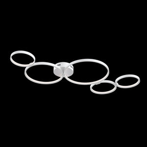 Plafoniera Modern in Metallo Olympia Bianco