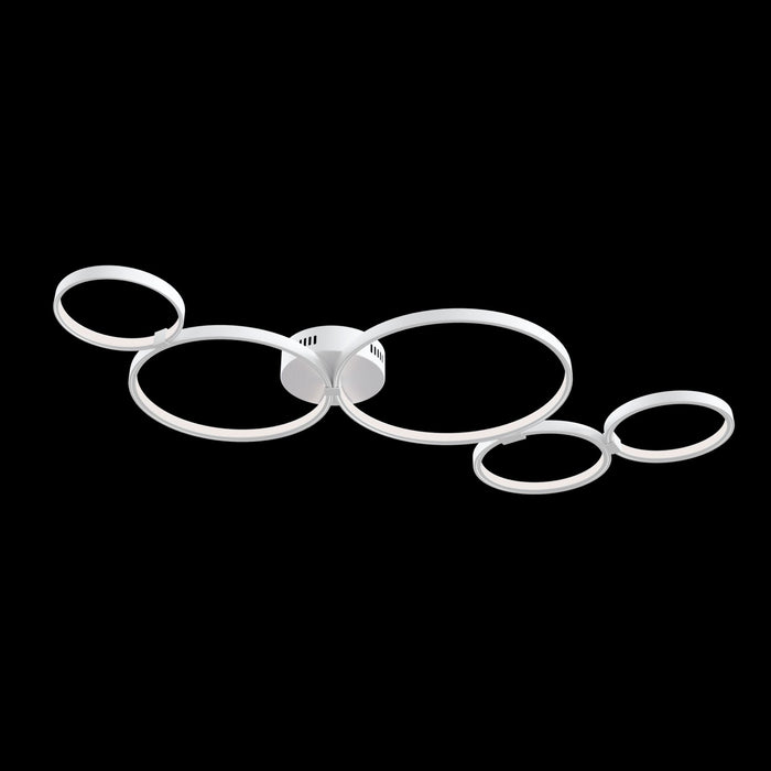 Plafoniera Modern in Metallo Olympia Bianco