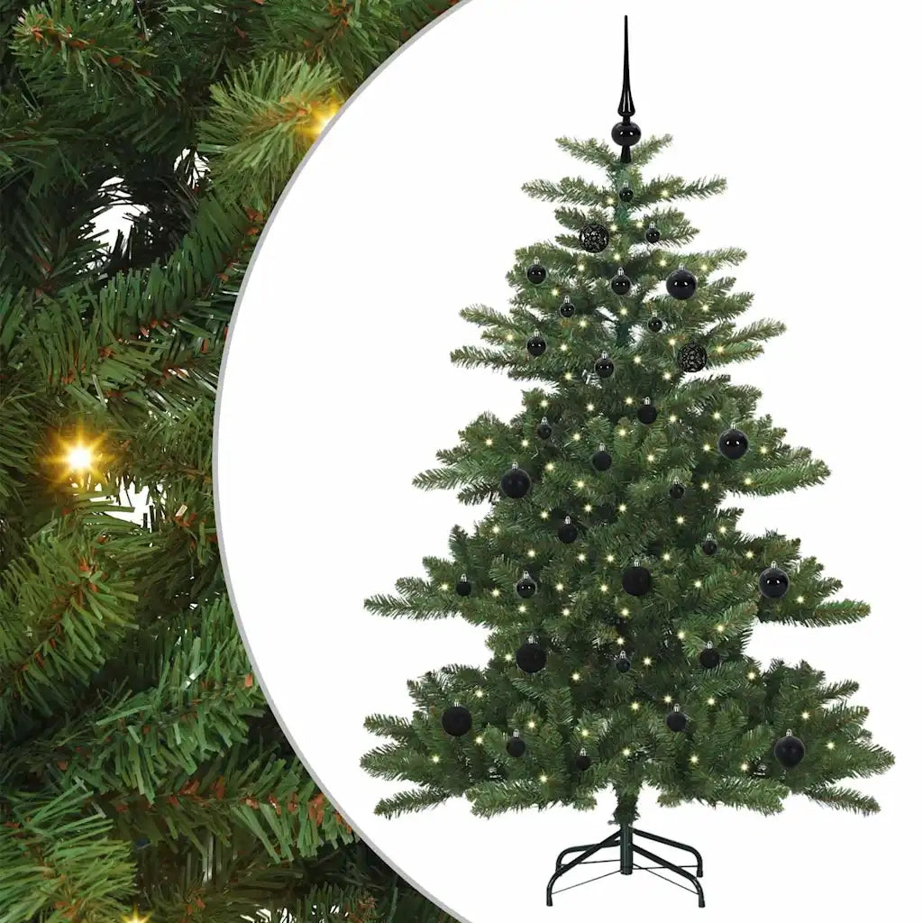 Albero di Natale Artificiale con Rami Pieghevoli Verde 150 cm 3397654