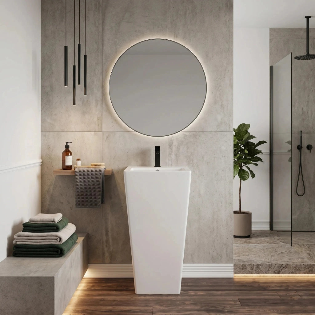 Lavabo Monolitico Rea Daria