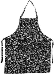 Schort Verstelbaar Polyester 2 Zakken 56 cm di Larghezza 80 cm di Lunghezza 5 Modelli Pieghevole Leggero Schort da Cucina