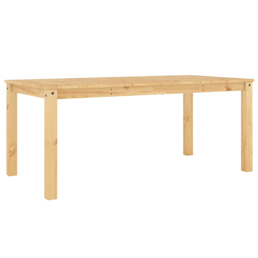 Tavolo da Pranzo PANAMA Grigio 180x90x75 cm Legno Massello Pino 4005708