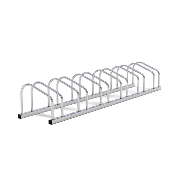 Toboli Rastrelliera per 6 biciclette Portabici in acciaio zincato per interno ed esterno Supporti