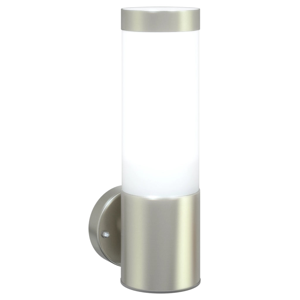 Lampada da parete Outdoor  Acciaio Inossidabile Argento IP44