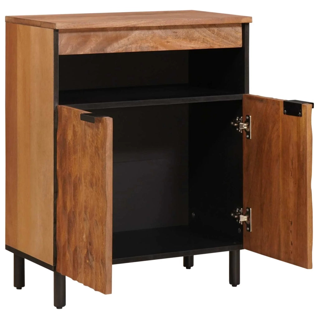 Credenza con porta Finitura Marrone Acacia 60 x 33 x 75 cm 4017925