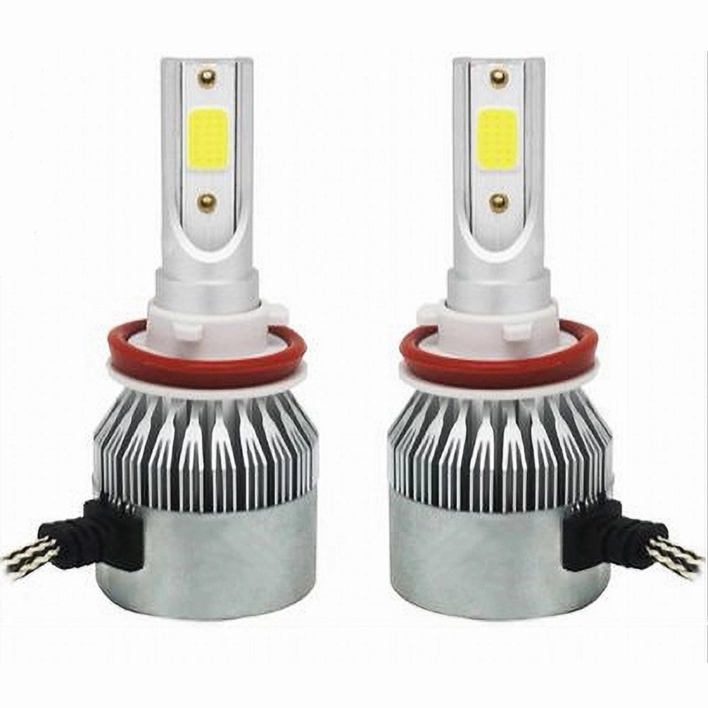 Trade Shop - Led Auto E Moto Lampade Fari Maxtech H11 C6 Lampadine 36w Luce Bianca 6000k -