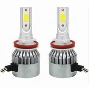 Trade Shop - Led Auto E Moto Lampade Fari Maxtech H11 C6 Lampadine 36w Luce Bianca 6000k -