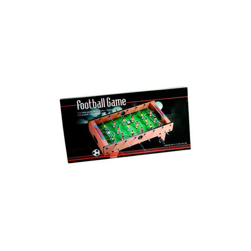 Trade Shop - Calcetto Da Tavolo Gioco Calcio In Legno Calcio Balilla Con Pallina Inclusa -
