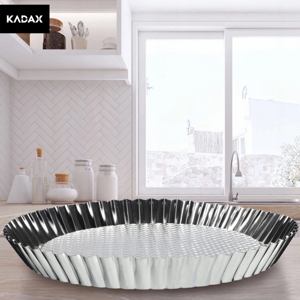 Teglia rotonda antiaderente per crostate KADAX, 28 cm