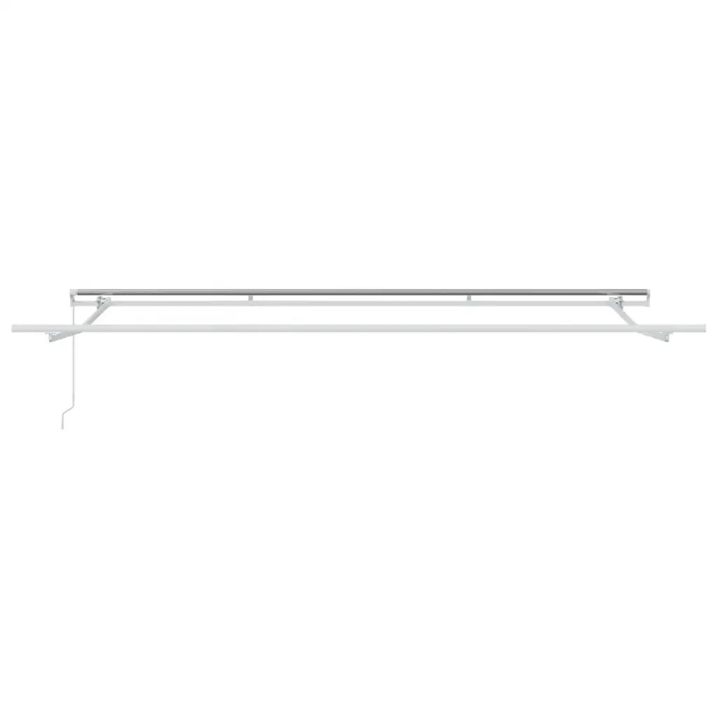 vidaXL Tenda Sole Retrattile Manuale 500x300 cm Marrone