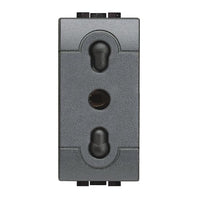 Multipack 12 prese living international bipasso bivalente l4180 2p+t 10/16a 250 volt