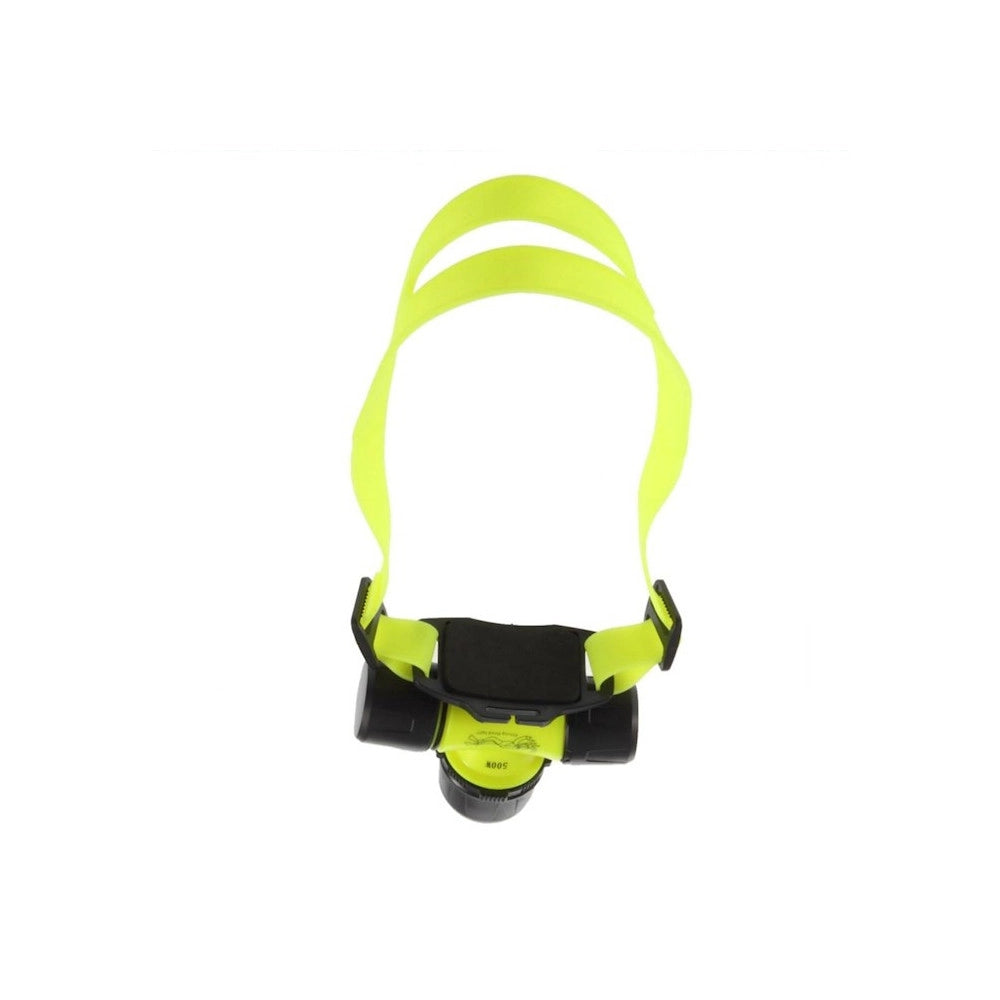 Trade Shop - Torcia Frontale Cree Led Subacquea Lampada Inclinabile Doppia Funzione Bl6800 -