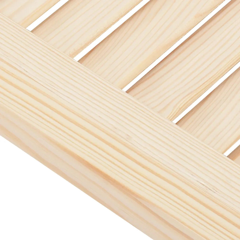 Ante con Design a Lamelle 2 pz 39,5x29,5 cm in Legno di Pino CFW3530557