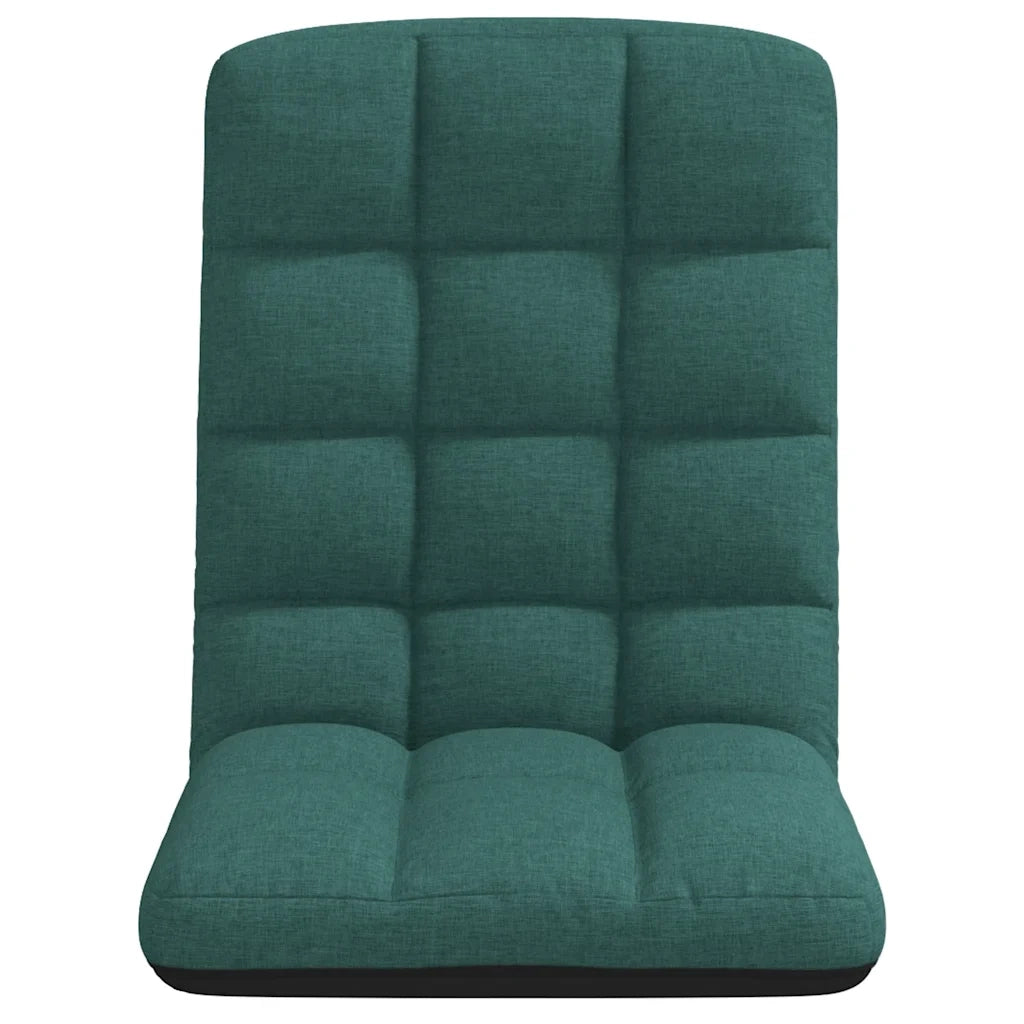 Sedia da Terra Pieghevole Verde Scuro 71x51x62 cm in Tessuto 4019742