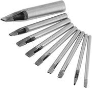 Set di perforatrici 9 pezzi - Piastra di perforazione in pelle - Set di lavorazione del cuoio