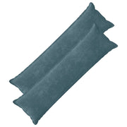 Federa 2 pcs HOUTEN Blu 40 x 145 cm Tessuto Chenille 917247