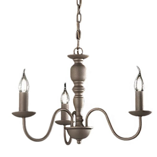 LAMPADARIO SOSPENSIONE 3 LUCI TORTORA DUCALE PERENZ