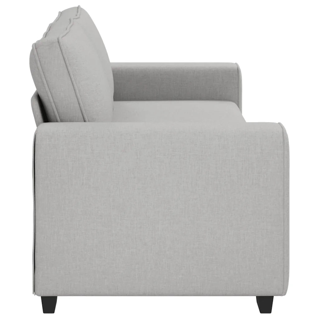 vidaXL Divano a 3 Posti Grigio Nuvola 180 cm in Tessuto