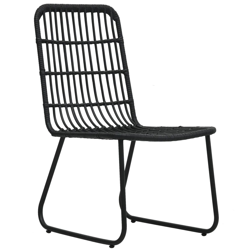 Set da Pranzo da Giardino 9 pz in Polyrattan e Vetro 3060248