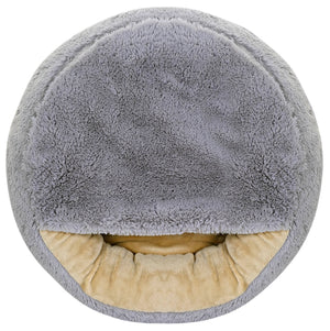 AIO FACTORY 70 cm FLUFFY Letto per cani impermeabile grigio chiaro