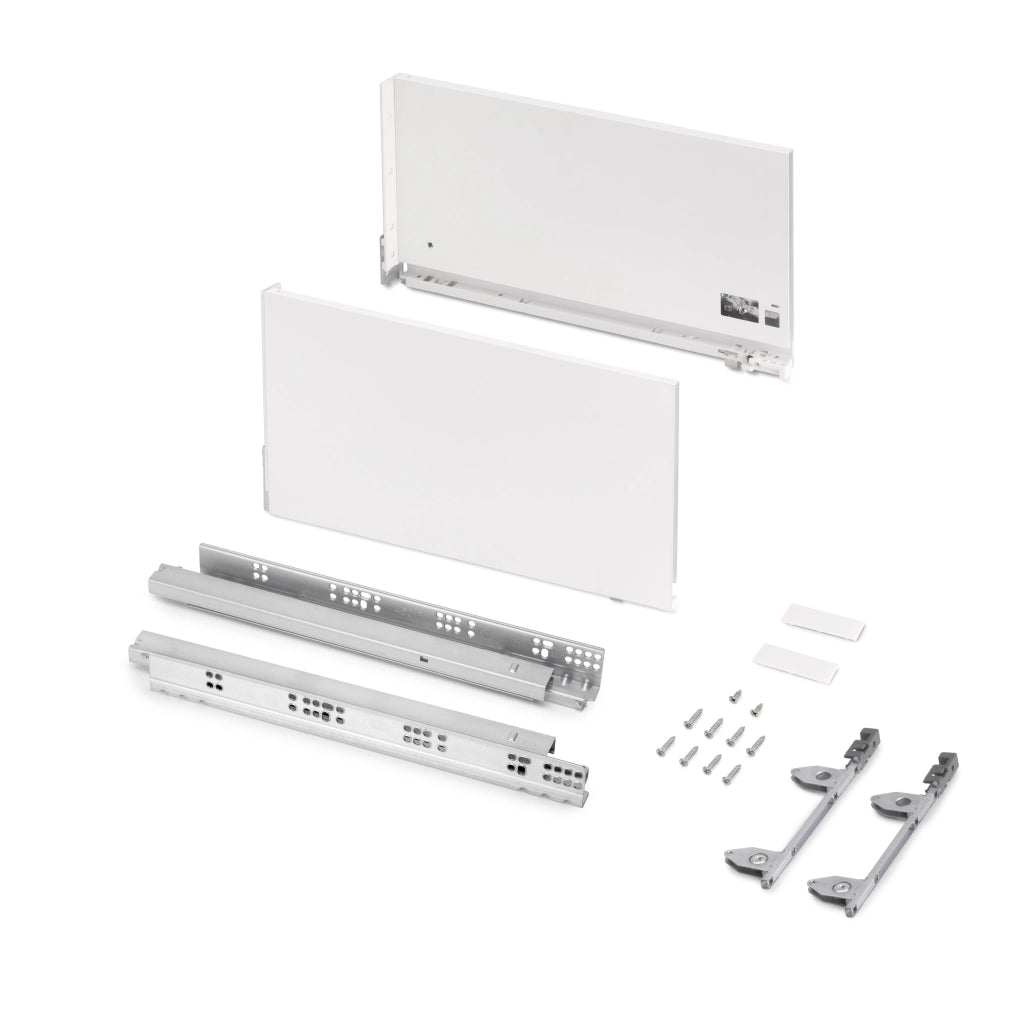 Cassetto esterno Vertex, 60kg, altezza 242mm e regolazione 3D