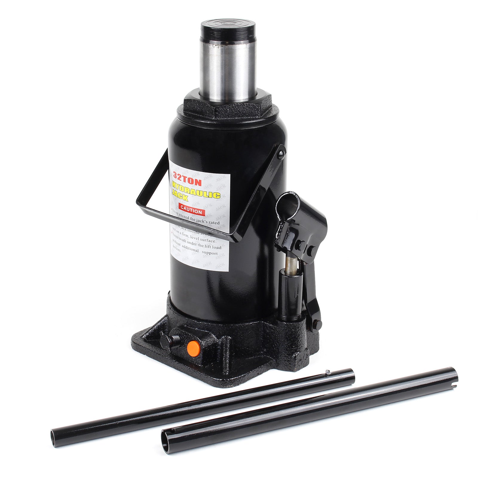Cric a bottiglia da 32 t abbassamento lento 285-465 mm Martinetto idraulico