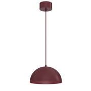 Lampada sospesa 1xE27 bordo acciaio 29 cm Sola Luminex