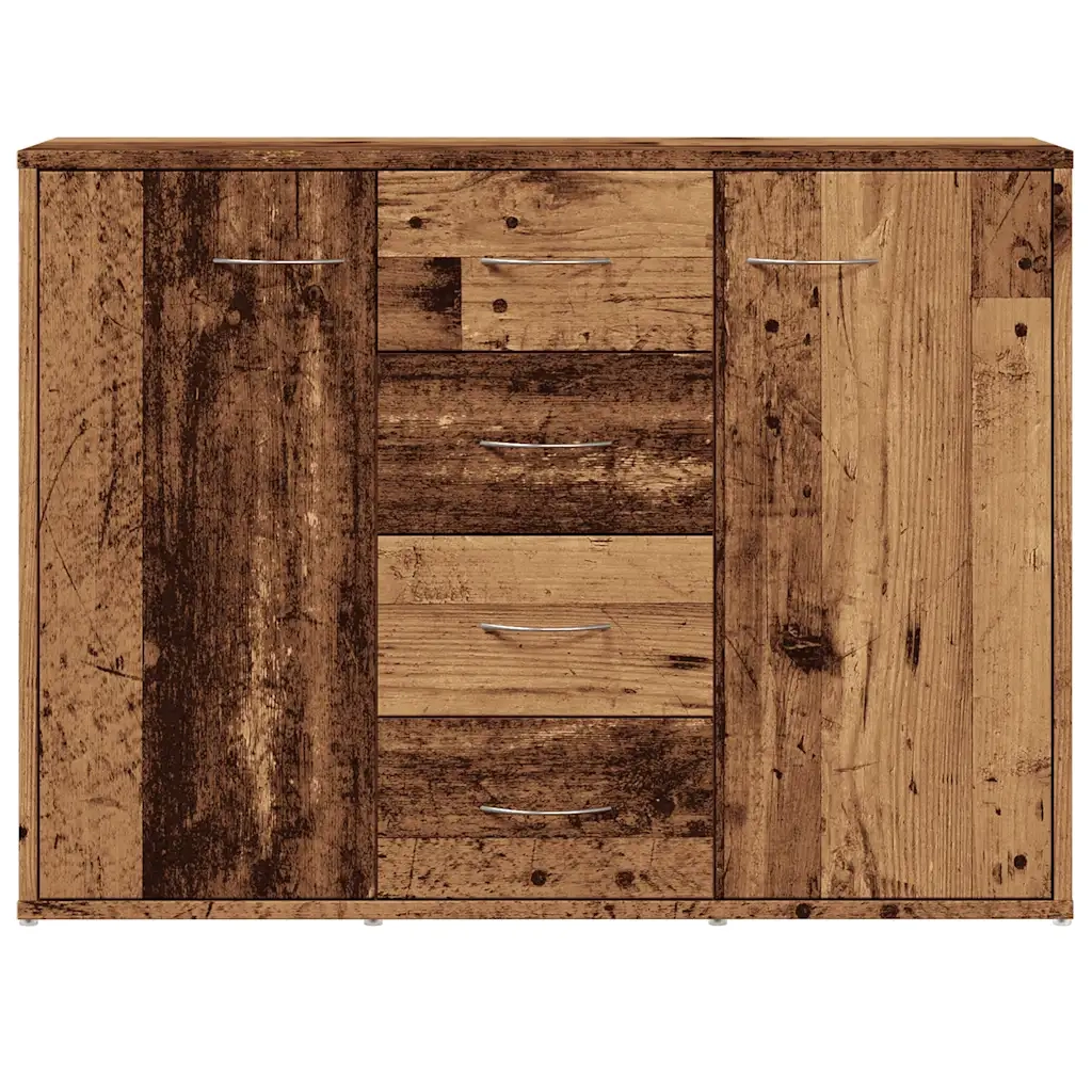 Credenza Legno Antico 88x30x64 cm in Legno Multistrato