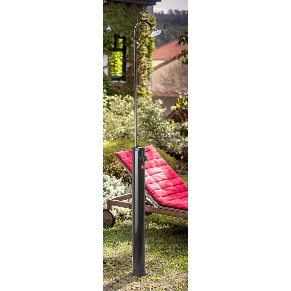 Doccia Solare da Giardino per Piscina 9 Litri Nera Gre AR1009