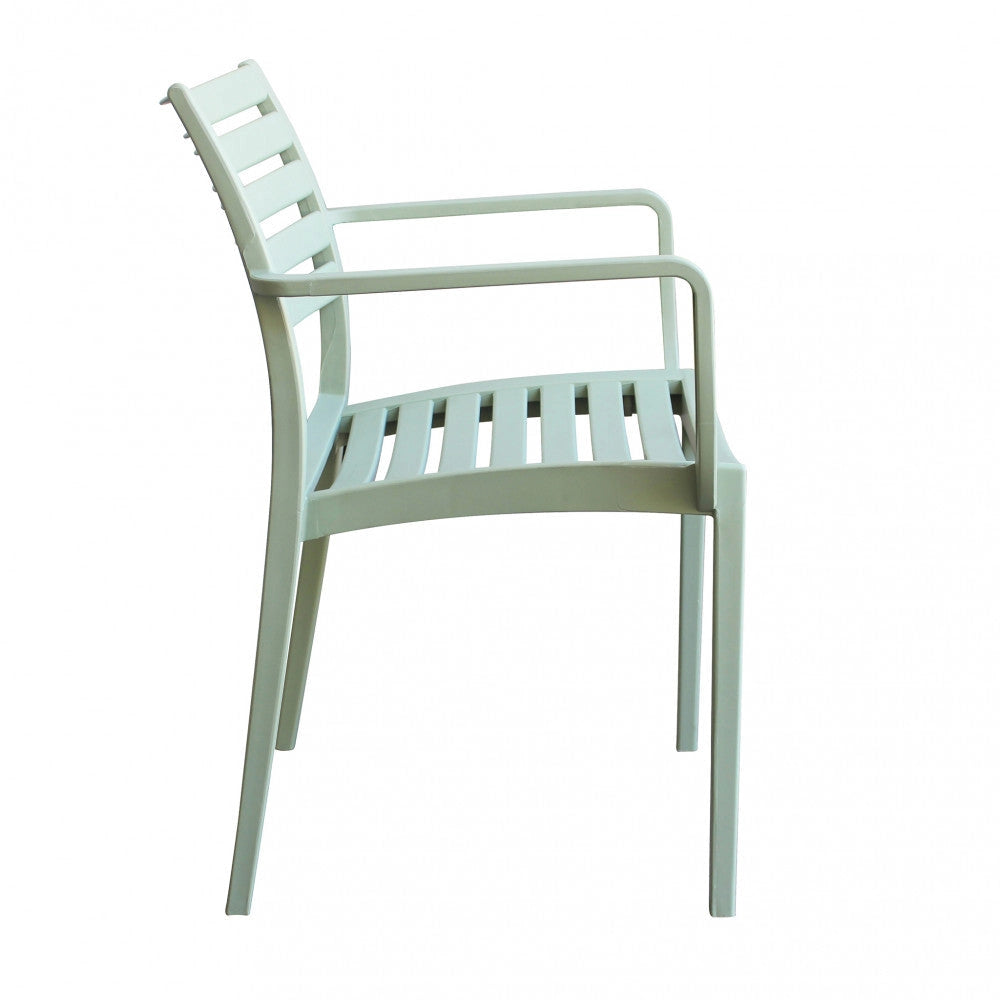 Poltrona Eveline 58,5x55,2x84 cm  in Polipropilene Verde