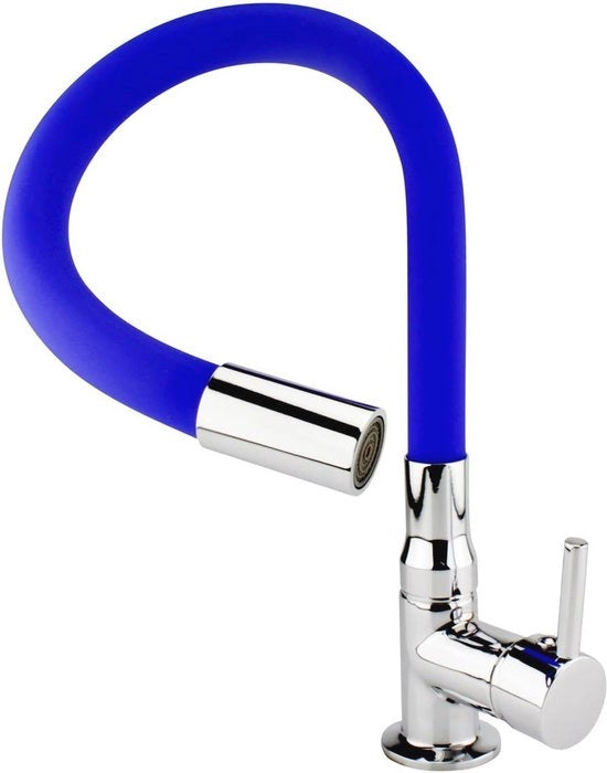 Filtro per acqua fredda per rubinetteria bagno e wc - Cromo e Blu