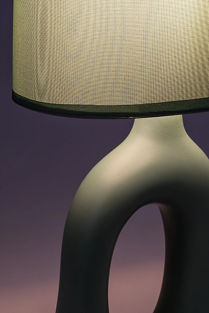 Lampada da tavolo Sylira 1xE14 verde ceramica Rabalux