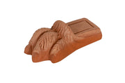 Biscottini Set 12 Piedini A ZAMPA DI LEONE sottovaso per vasi in Terracotta Toscana 100% Made In Italy interamente Lavorata a Mano