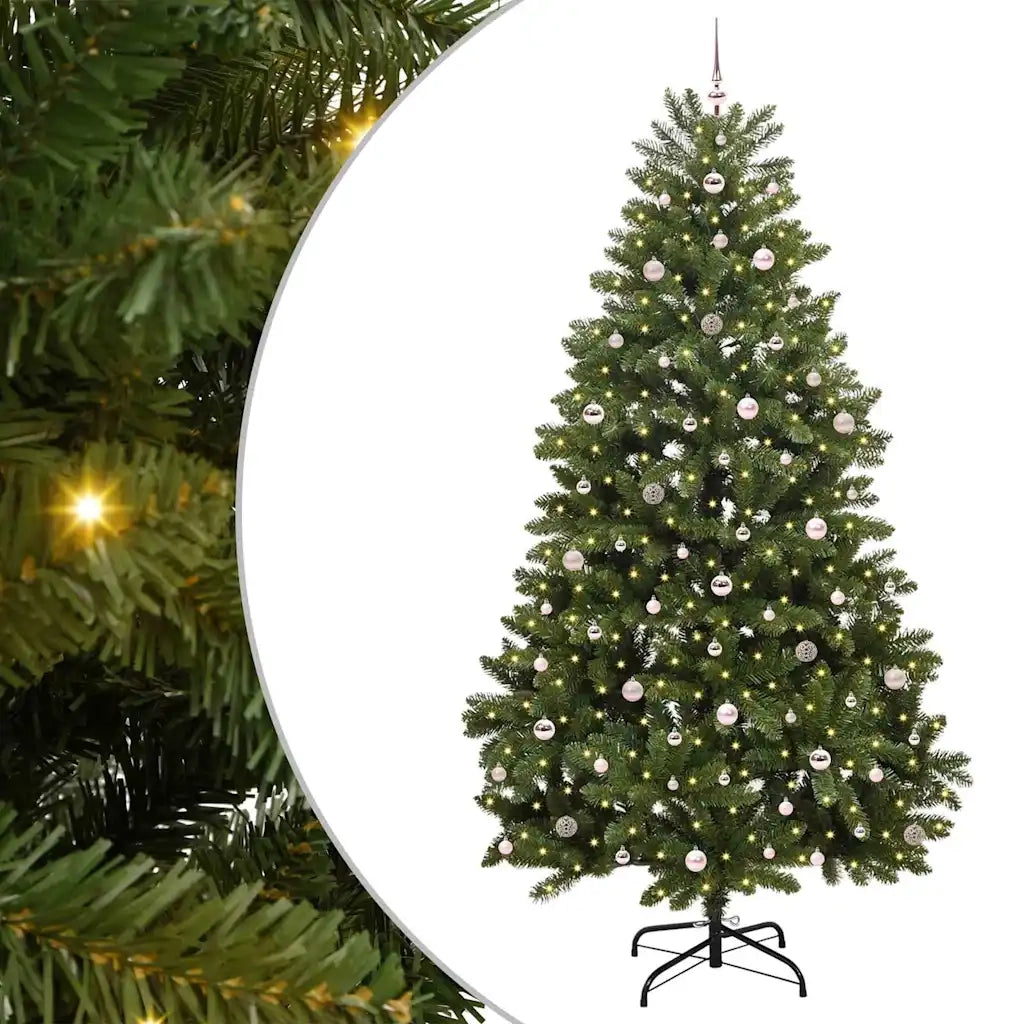 Albero di Natale artificiale Verde 270 cm PVC e Metallo 3395714