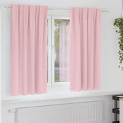 Tende Blackout con Anelli 2 pcs Rosa baby 175 x 140 cm 4107519